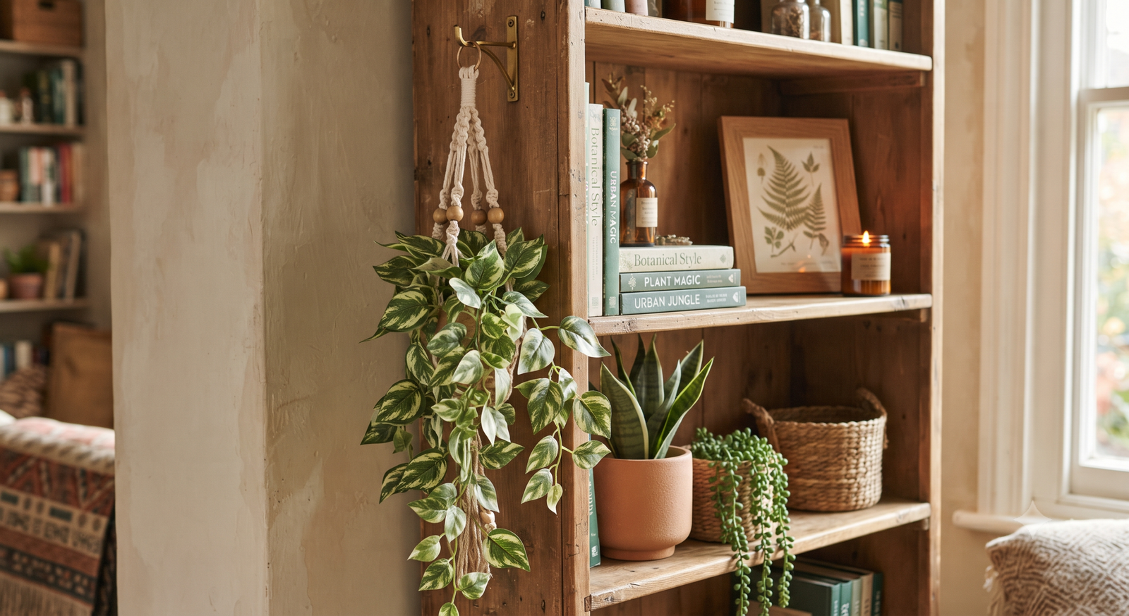 The Ultimate Guide to Choosing Artificial Hanging Plants for Your Home supporting image